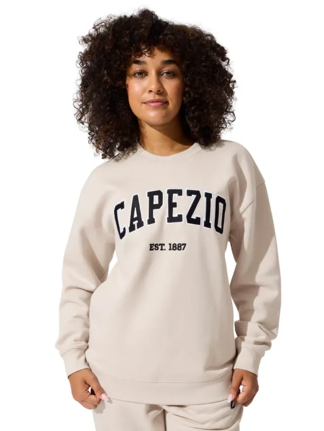 Capezio Street Style F6005U Sweatshirt Oatmeal Baumwolle