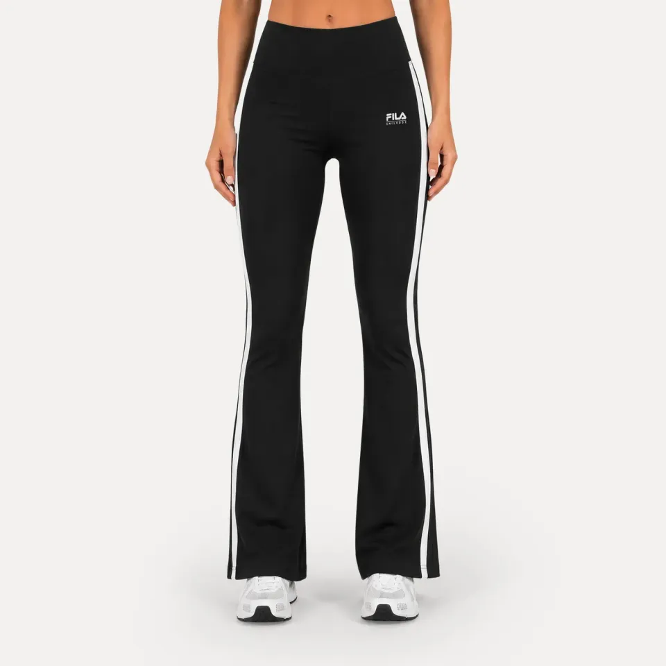 Smilodox x FILA Alassio Schlagleggings Schwarz Slim Fit