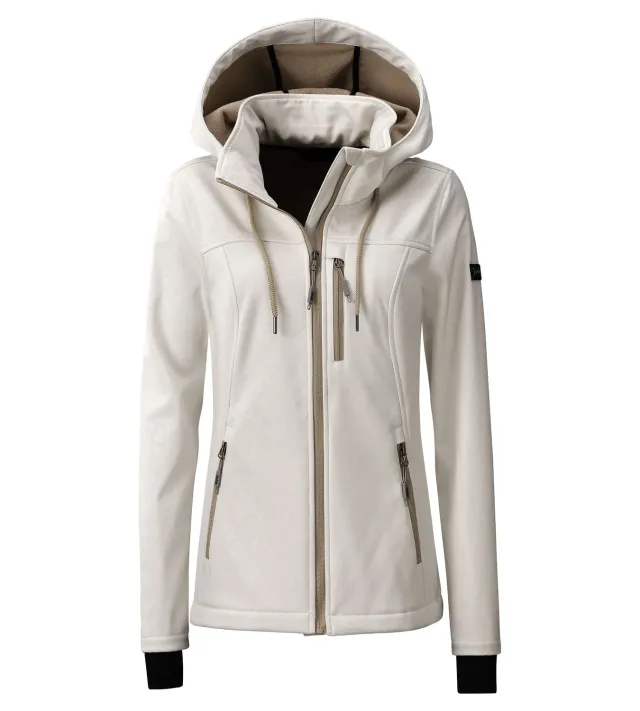 LPO Janice Softshelljacke Damen creme winddicht