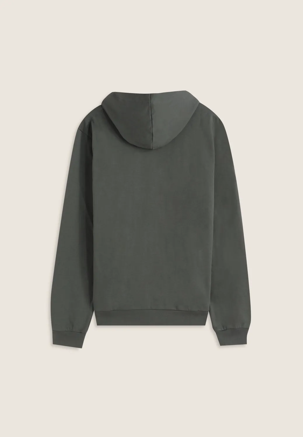 Freddy Herren Hoodie mit Zip Castor Gray Baumwolle