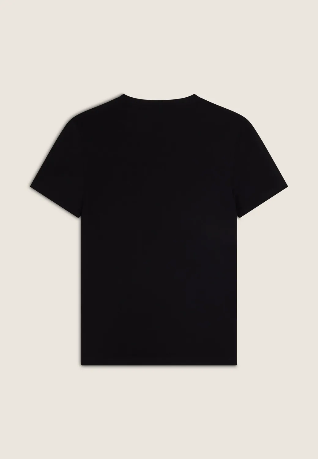Freddy T-Shirt Herren Brusttasche Black Regular