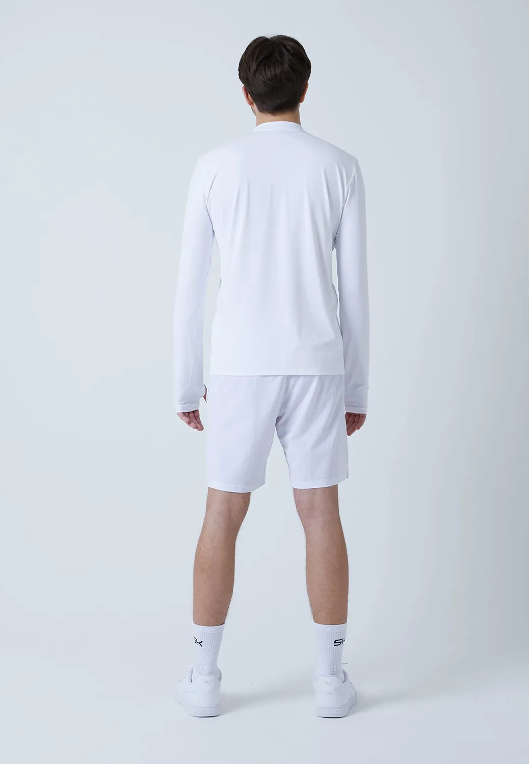 SPORTKIND Langarm Funktionsshirt Herren mit Daumenloch UV-Schutz