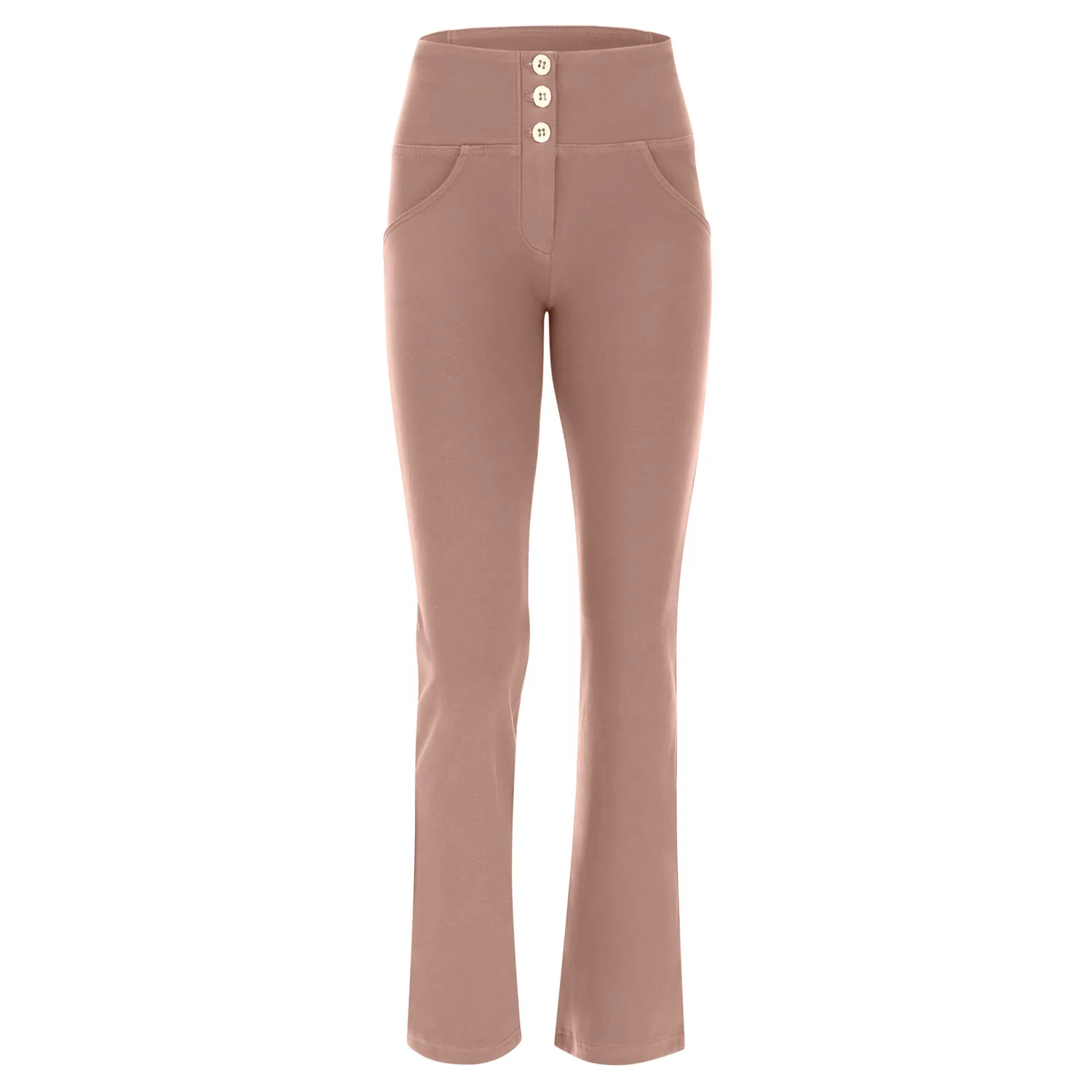 Freddy WR.UP Push-up Hose Windsor Wine Cropped Bio-Baumwolle