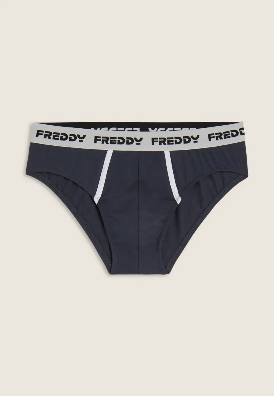 Freddy Slip Herren Jacquard-Bund Schwarz