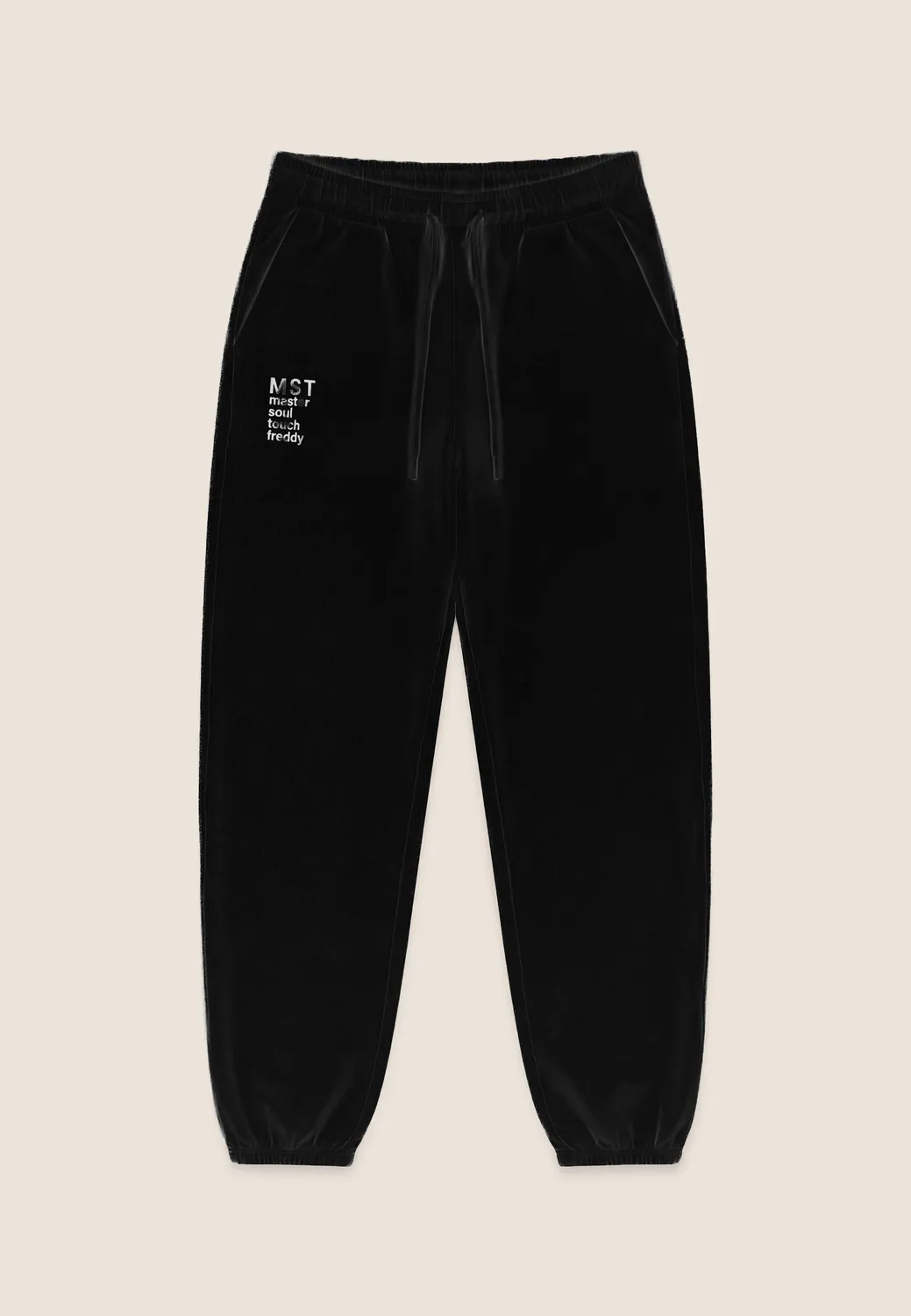 Freddy Comfort Sweathose Schwarz mit Beinbündchen