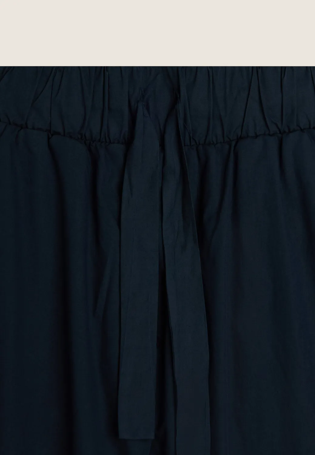 Freddy Wide Leg Sporthose Damen Dunkelblau Baumwolle
