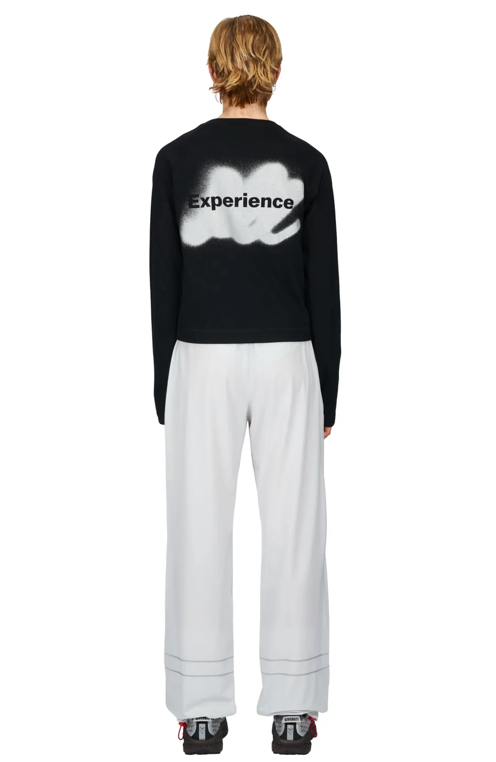 UNNA Everywhere Pants Wide W Laufhose Ghost White weit