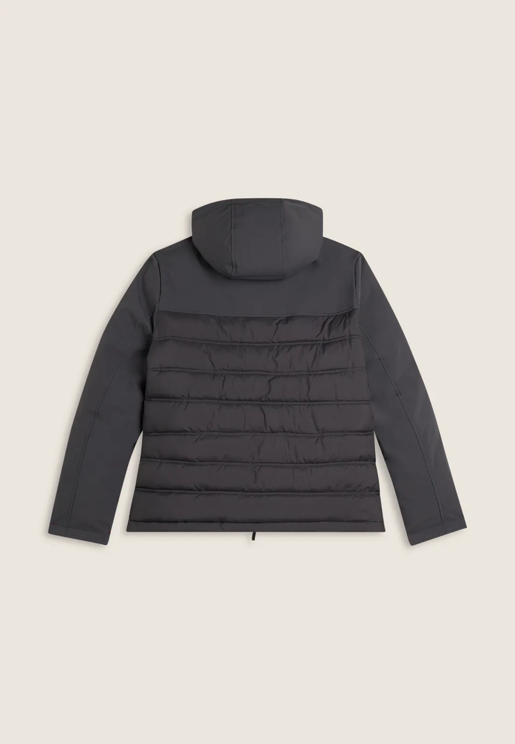 Freddy Steppjacke mit Kapuze Ebony Fake-Down