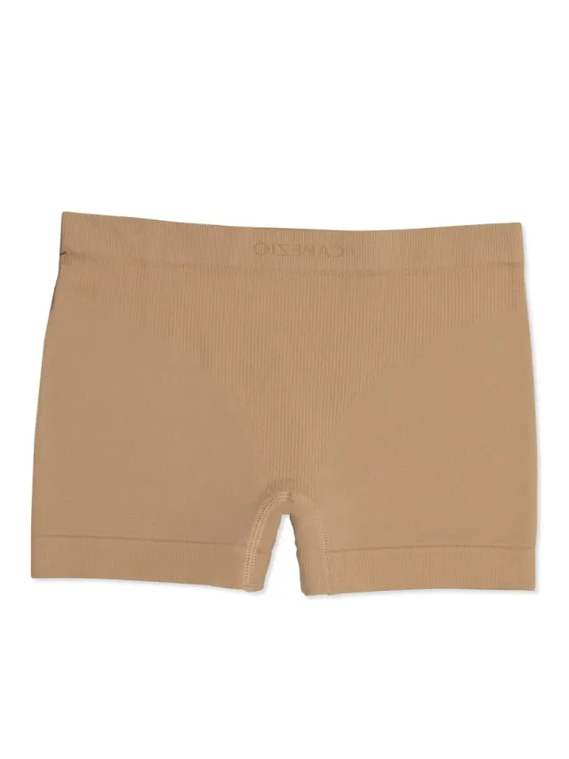 Capezio Seamless Boy Cut Shorts Mädchen Mocha