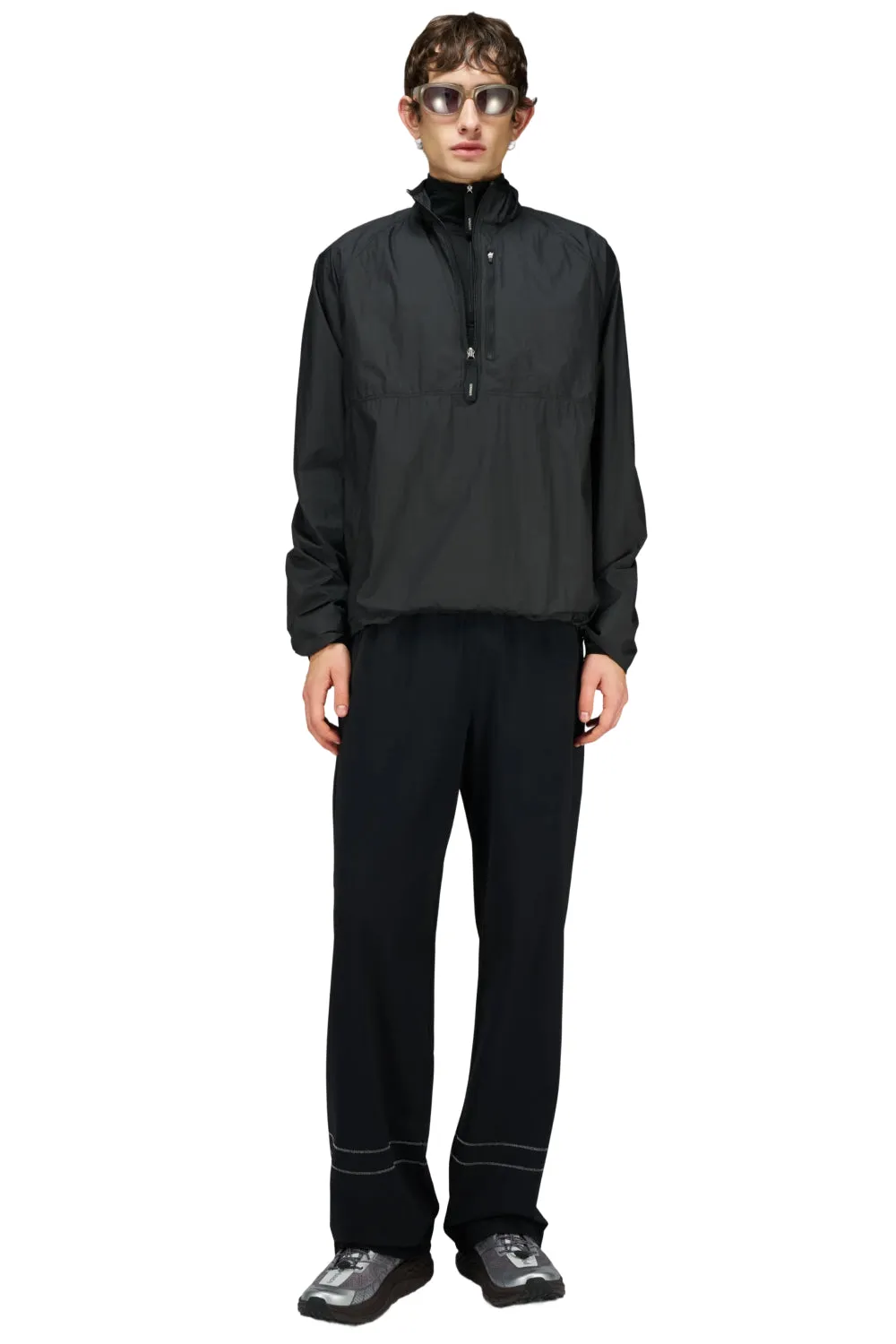 UNNA Smiles Windstopper Laufjacke Schwarz winddicht