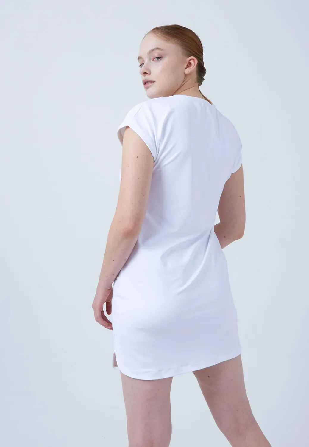 SPORTKIND Loose Fit Tenniskleid Kleid mit Taschen atmungsaktiv UV-Schutz