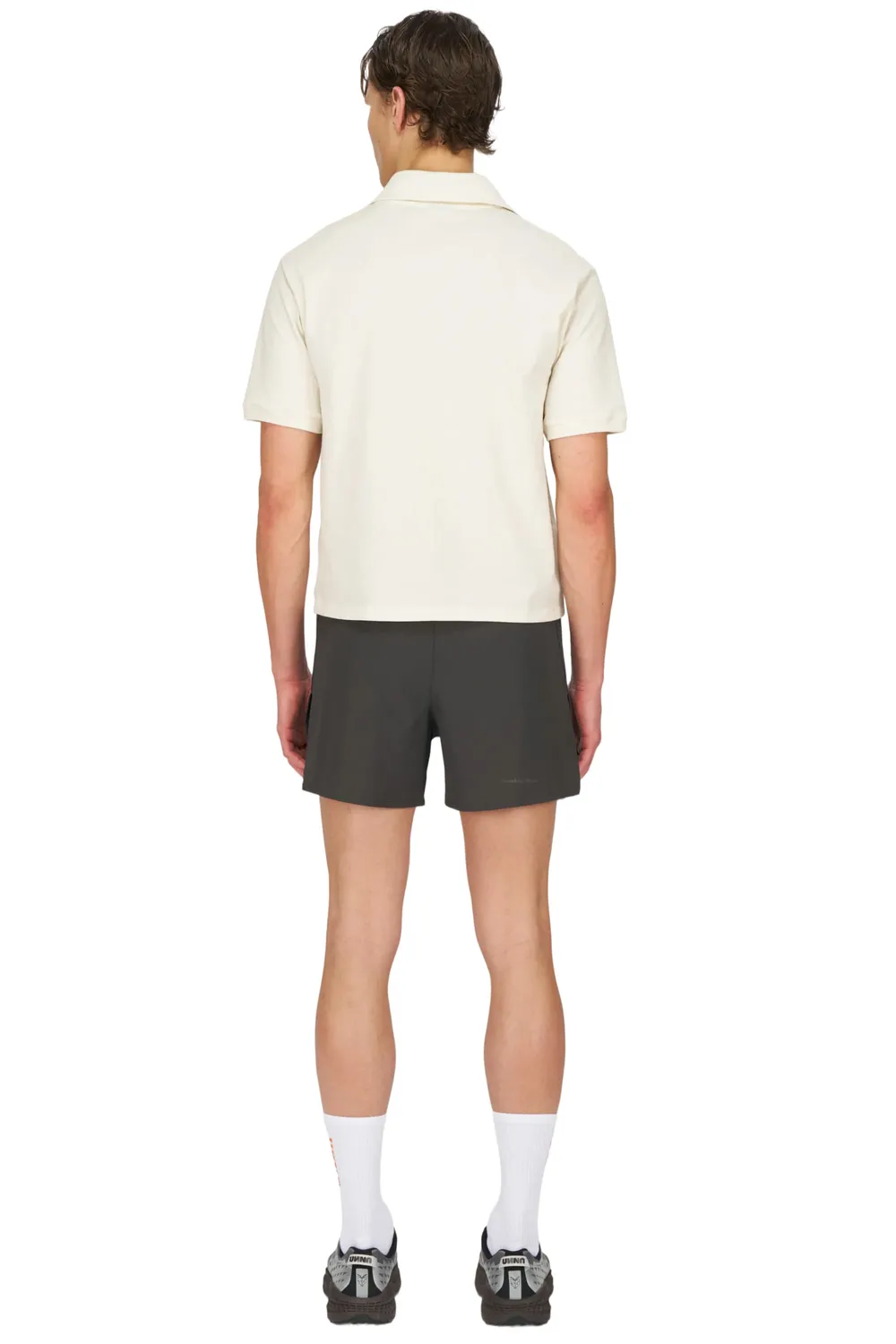UNNA Tempo Shorts Laufshorts Herren Dark Grey Econyl