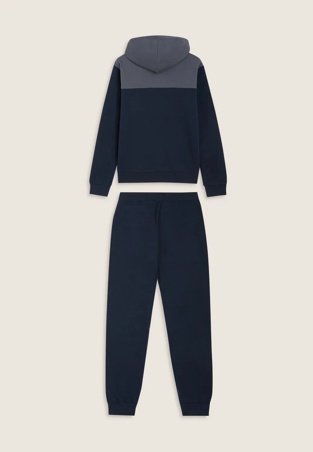 Freddy Colour Block Trainingsanzug Herren Kapuze Blau