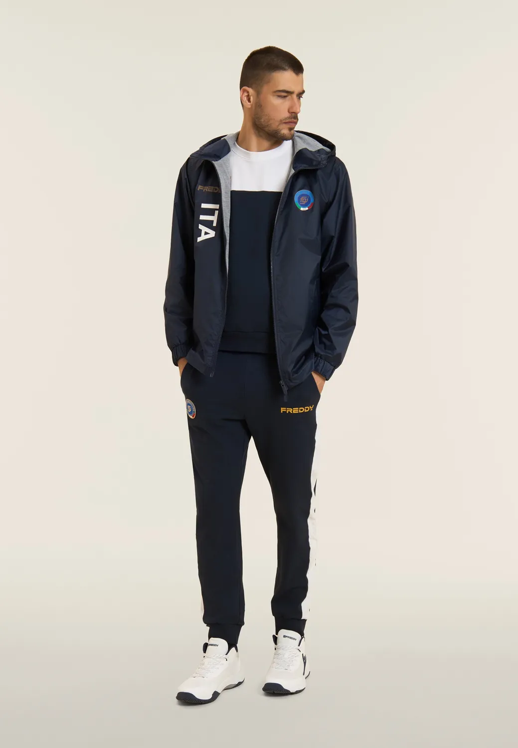 Freddy FGI Ginnastica Regenjacke Dark Sapphire wasserdicht
