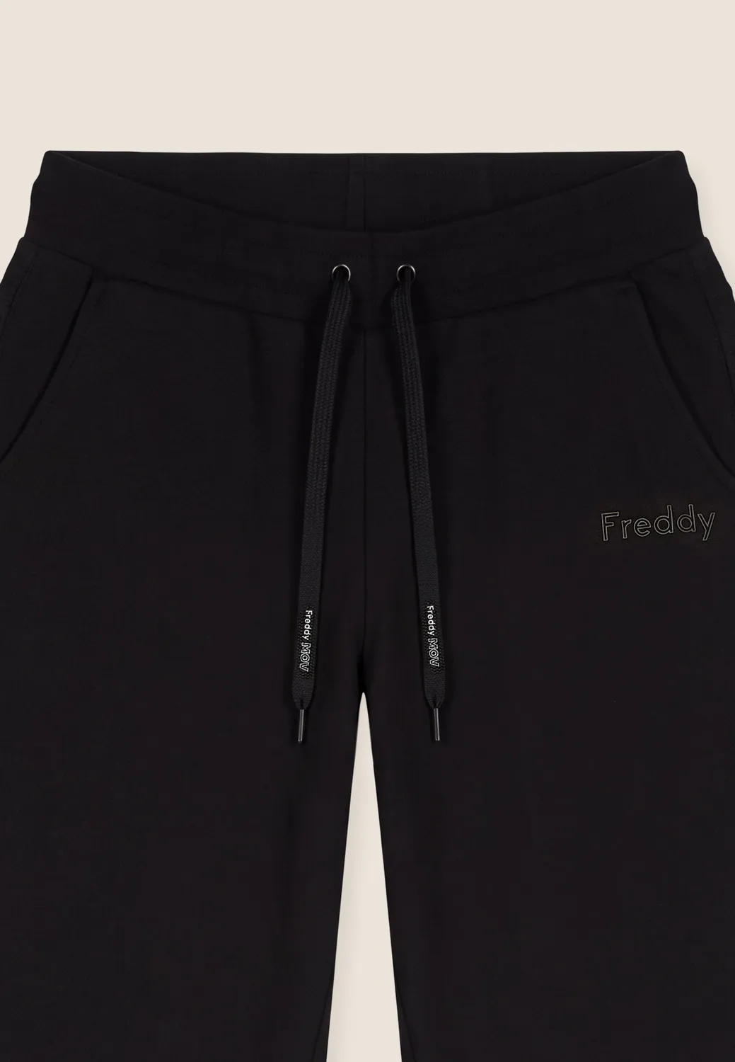 Freddy MOV Bootcut Sporthose Slim Schwarz