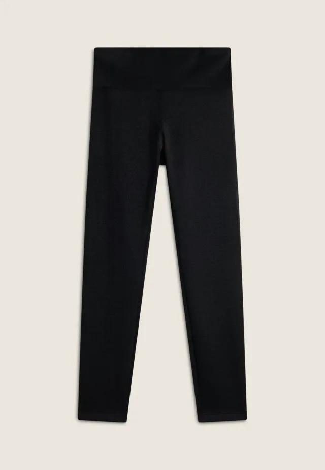 Freddy 7/8 Leggings High Waist Schwarz Lurex