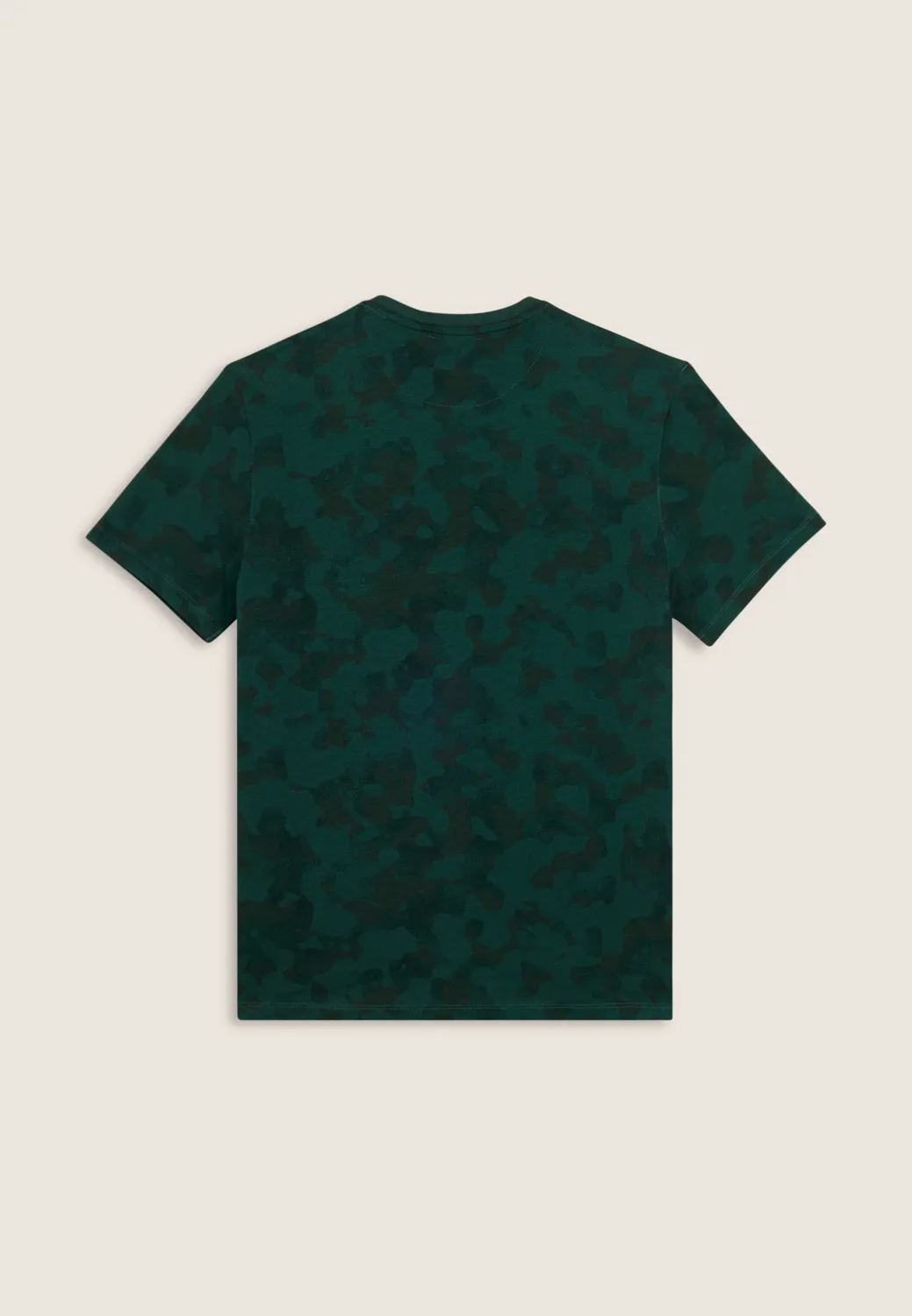 Freddy Camouflage T-Shirt Regular Grün Herz-Logo Baumwolle