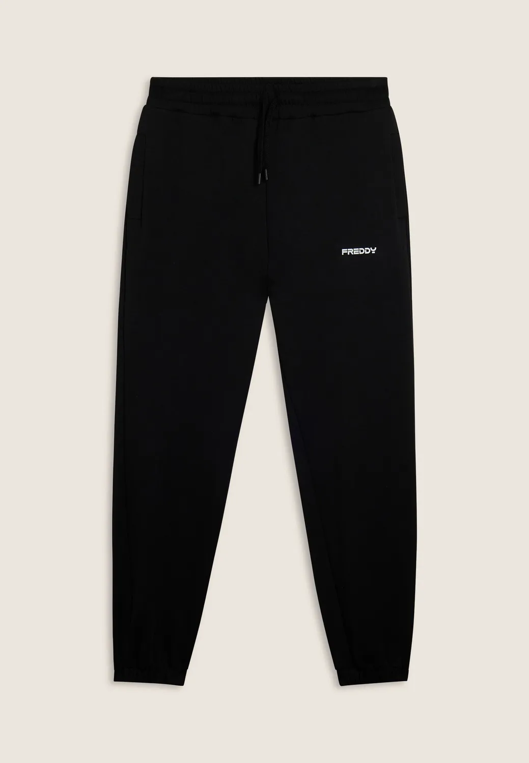 Freddy Regular Sporthose Herren Interlock Schwarz