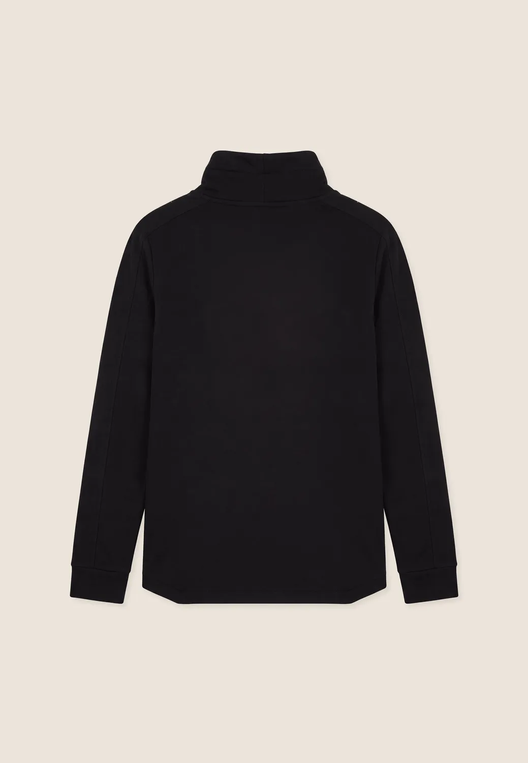 Freddy Sweatshirt Damen Schwarz Hoher Kragen
