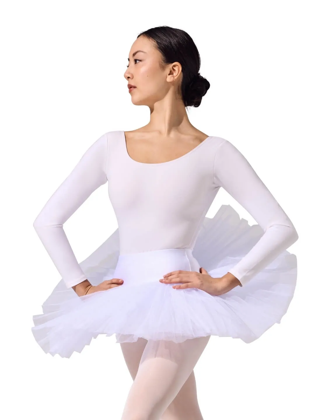 Capezio Class Collection 10391 Probetutu Schwarz 7-lagig