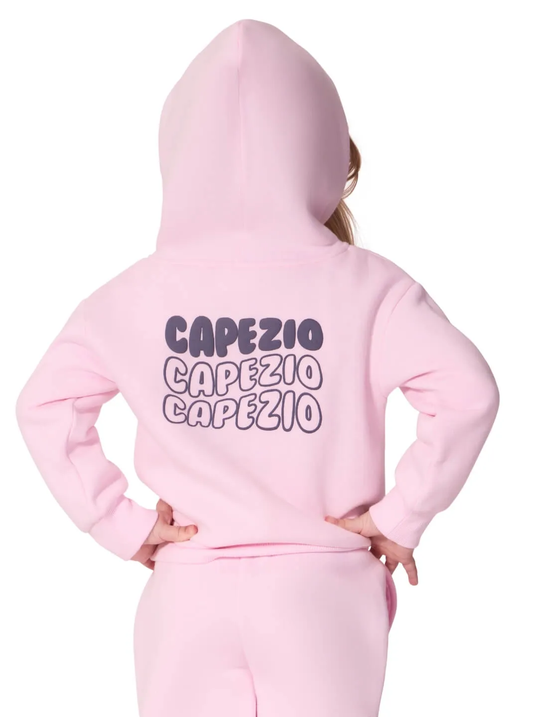 Capezio F12559C Jet Setter Momentum Hoodie Kinder Schwarz