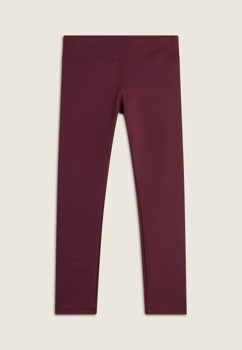 Freddy 7/8 Sportleggings hoher Bund Pickled Beet Karo blickdicht