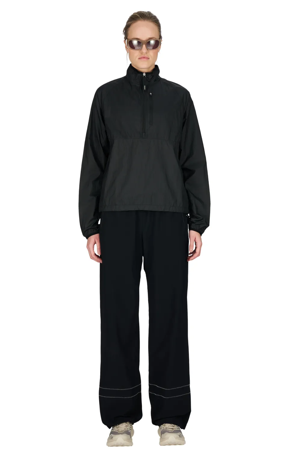 UNNA Smiles Windstopper Laufjacke Schwarz Damen
