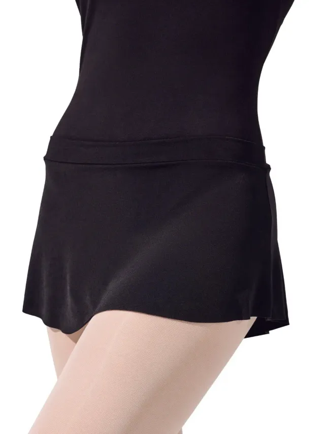 Capezio Class Collection Curved Tanzrock Schwarz pflegeleicht