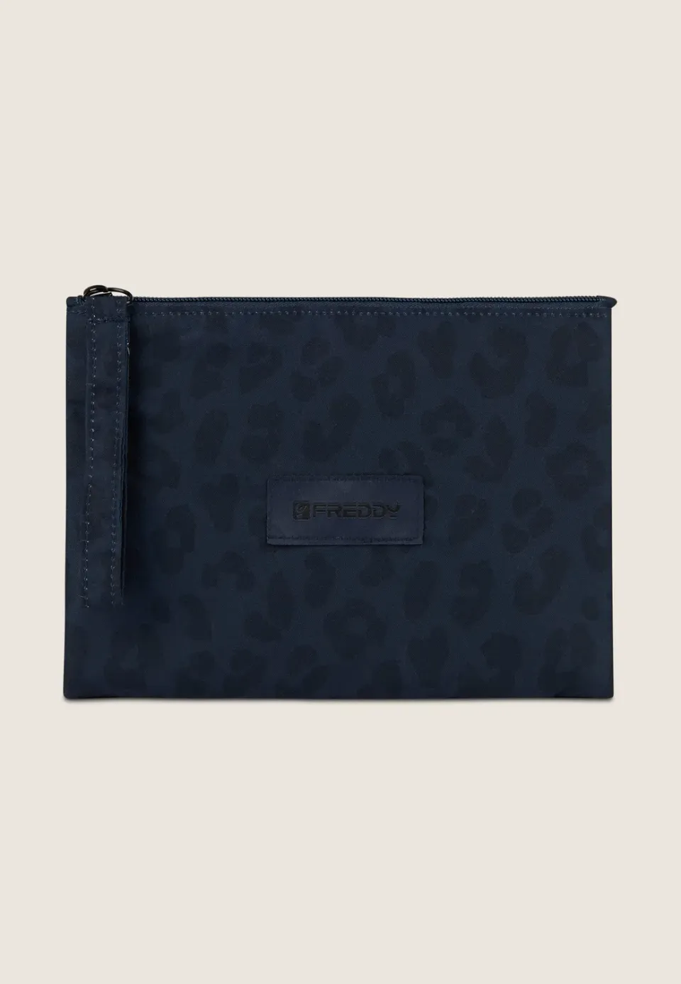 Freddy Clutch Leopard Polyester Reissverschluss