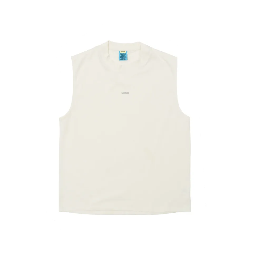 UNNA Flex Tank Top Vanilla White Bio-Baumwolle