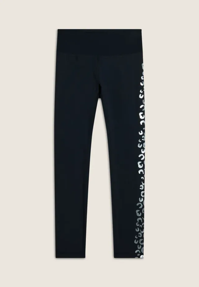Freddy SuperFit Leggings Damen Schwarz 7/8 hoher Bund