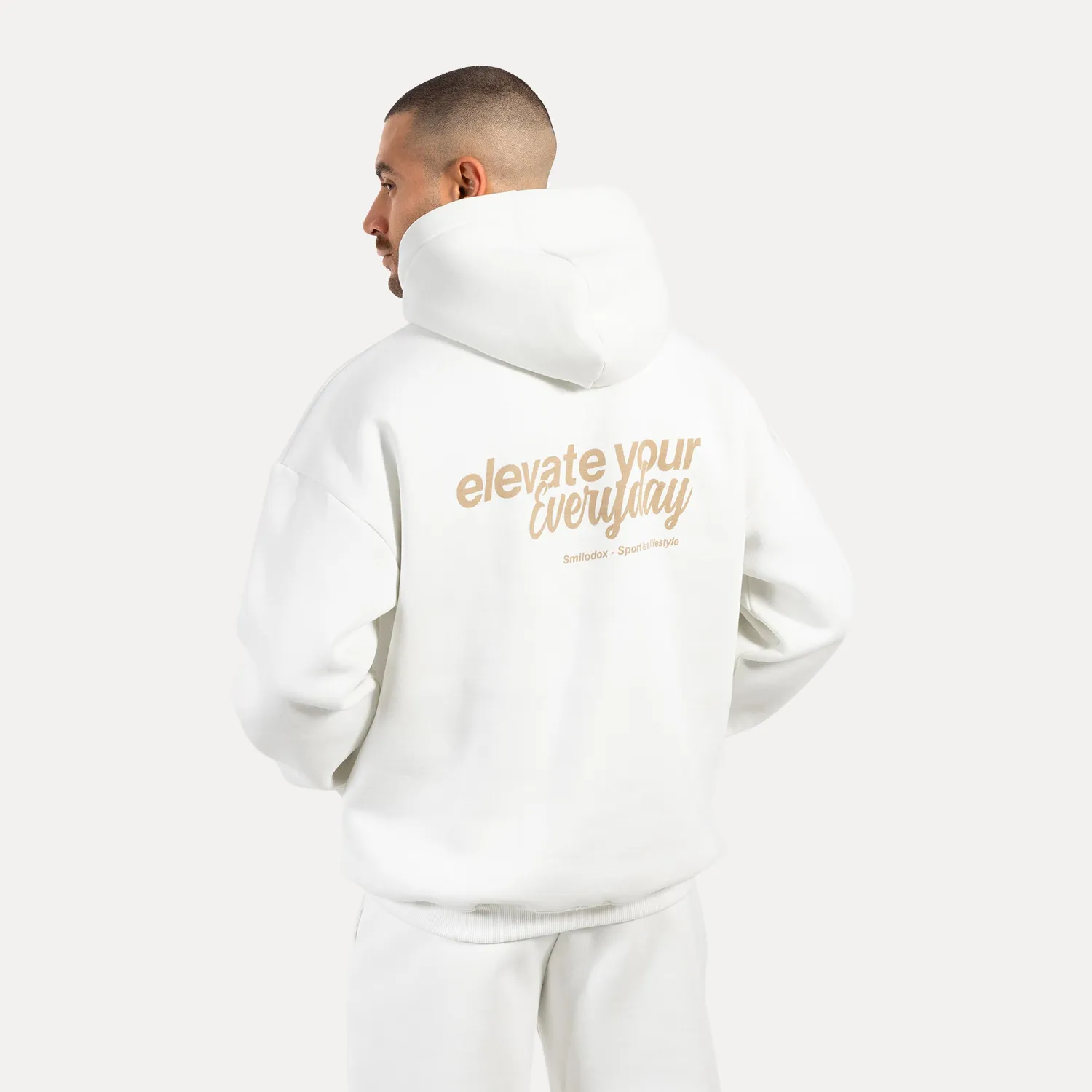 Smilodox Tamio Hoodie Schwarz Oversize