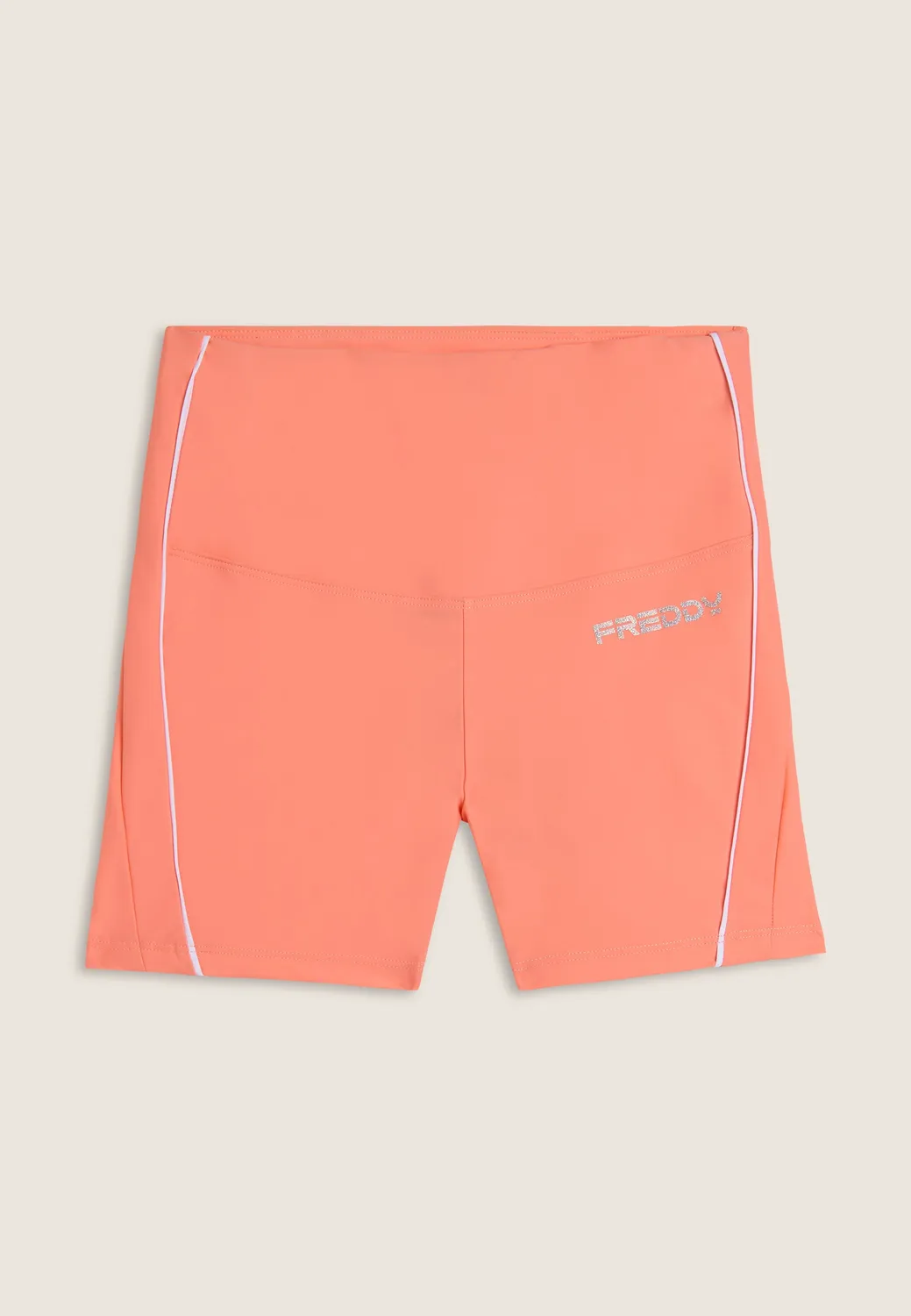 Freddy Vita Alta Shorts Leggings Schwarz hoher Bund