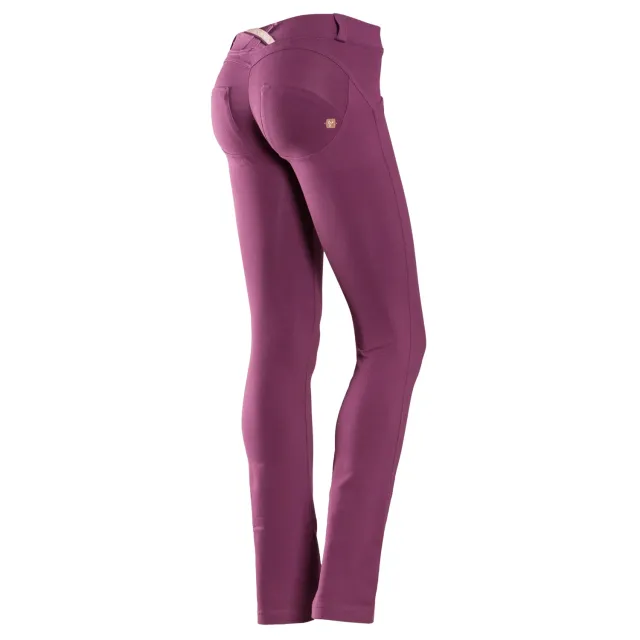 Freddy WR.UP Hose Straight Bordeaux Shaping Low Waist
