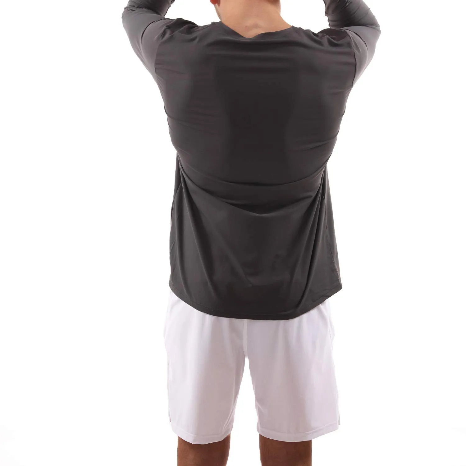 SPORTKIND Funktionsshirt Langarm V-Ausschnitt UV-Schutz