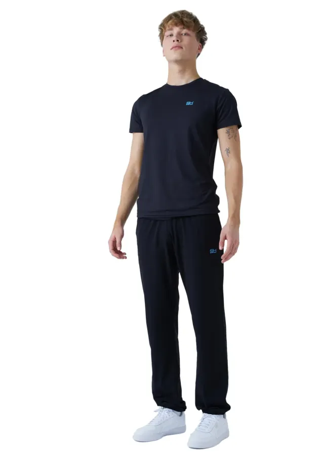 SPORTKIND Sporthose Herren lang Mikrofaser