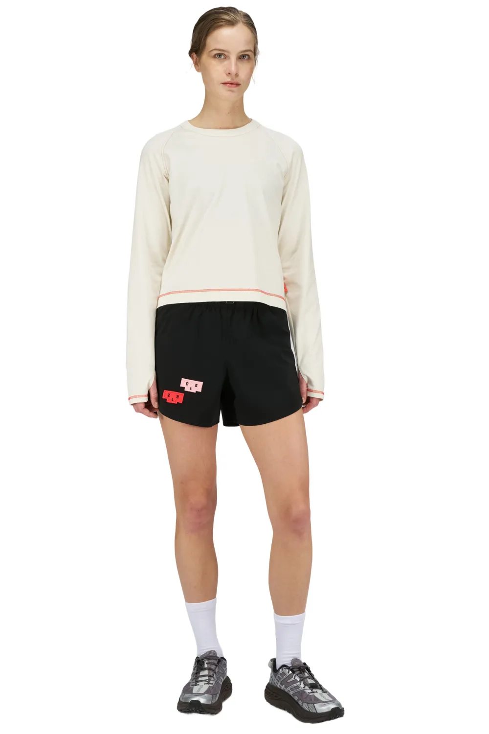 UNNA Jogging 4 Fun Langarmshirt weiß Damen