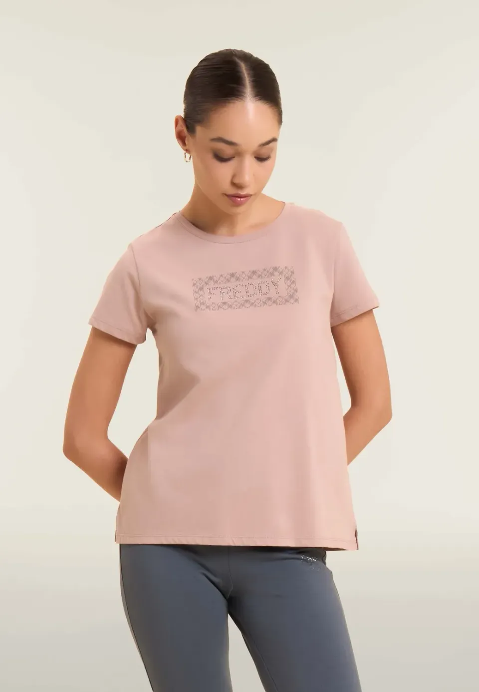 Freddy Geometrie Logo T-Shirt kurzarm