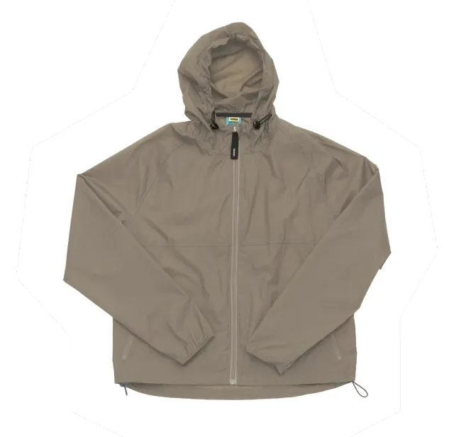 UNNA Smiles Run Jacket W Laufjacke Stone Grey winddicht