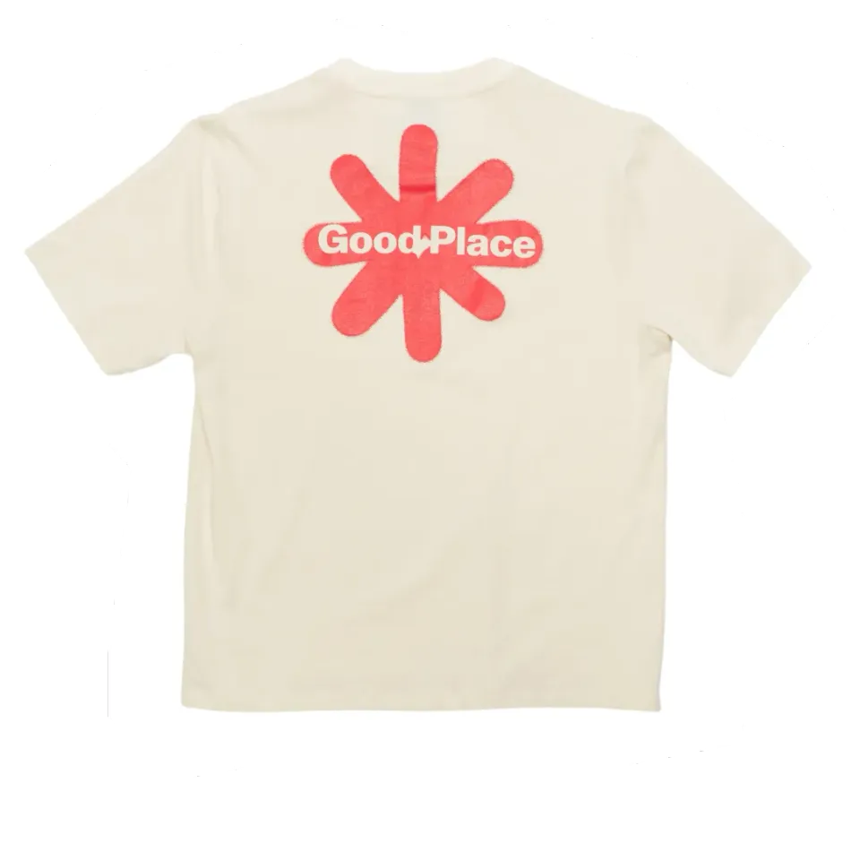 UNNA Sun Tee Laufshirt Vanilla White Herren
