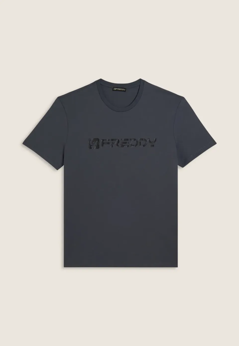 Freddy Herren T-Shirt Logo Baumwolle Turbulence