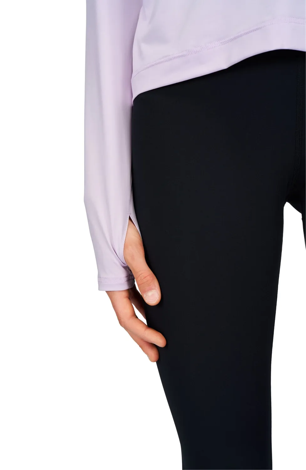 UNNA Shiny Long Sleeve W Laufshirt Damen Dusty Orchid reflektierend
