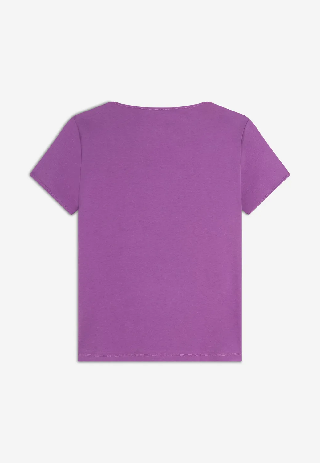 Freddy Jersey T-Shirt Damen Weiß Minimalprint
