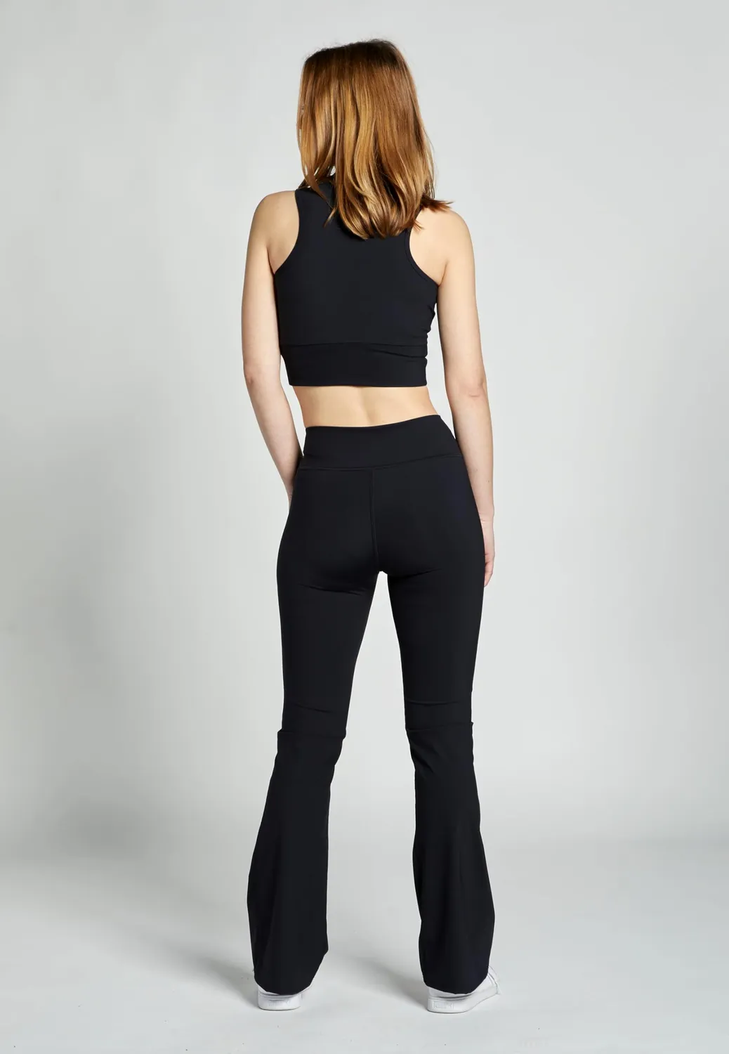 Sportkind Flare Fitness Hose Jazzpants M High Waist
