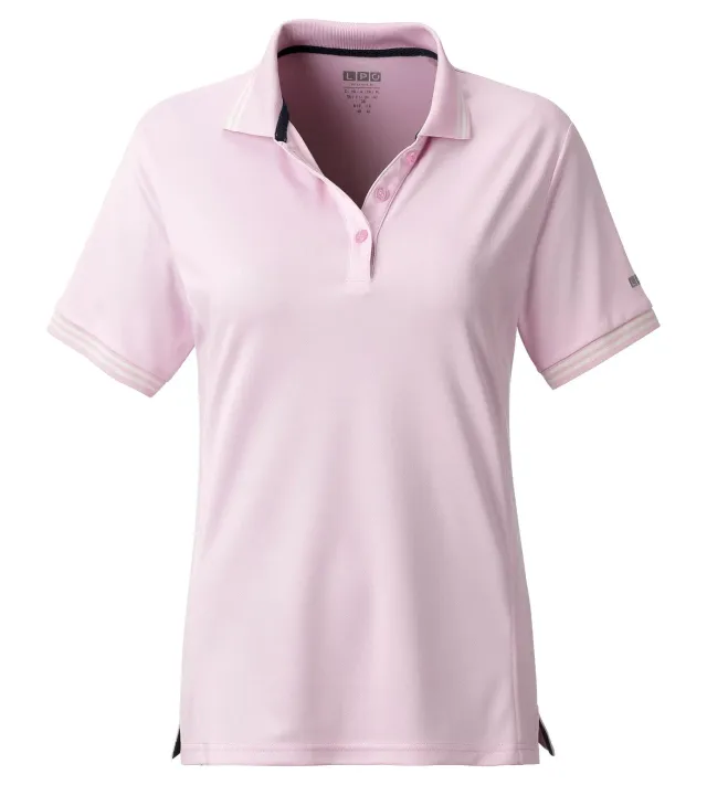 LPO Amanda 3 Funktionspolo rosa elastisch