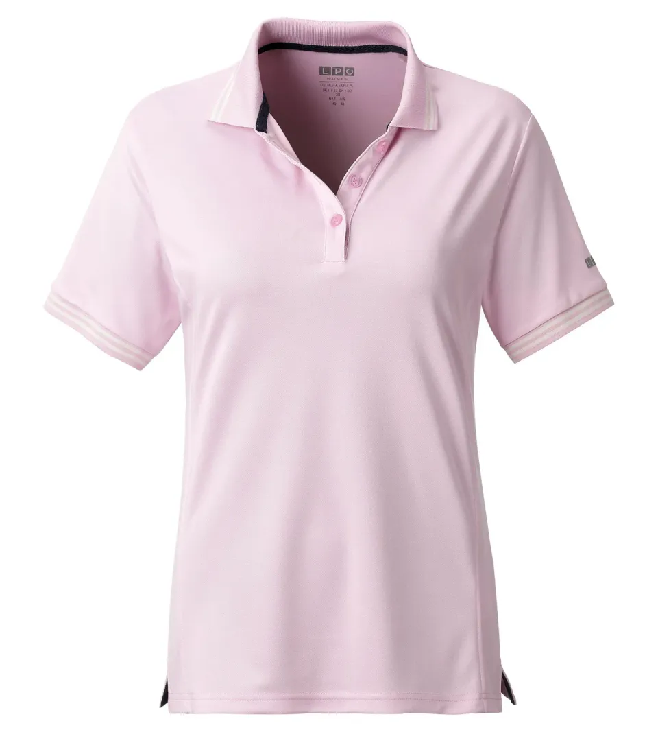 LPO Amanda 3 Funktionspolo rosa elastisch