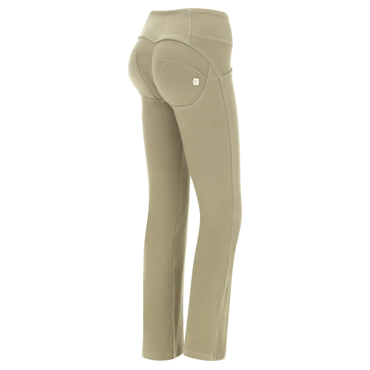 Freddy WR.UP Push-up Hose Windsor Wine Cropped Bio-Baumwolle