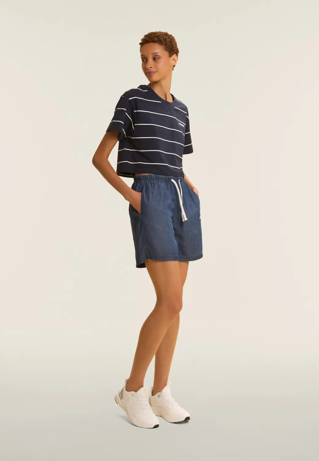 Freddy Chambray Shorts Dunkeljeans J0B Regular Fit