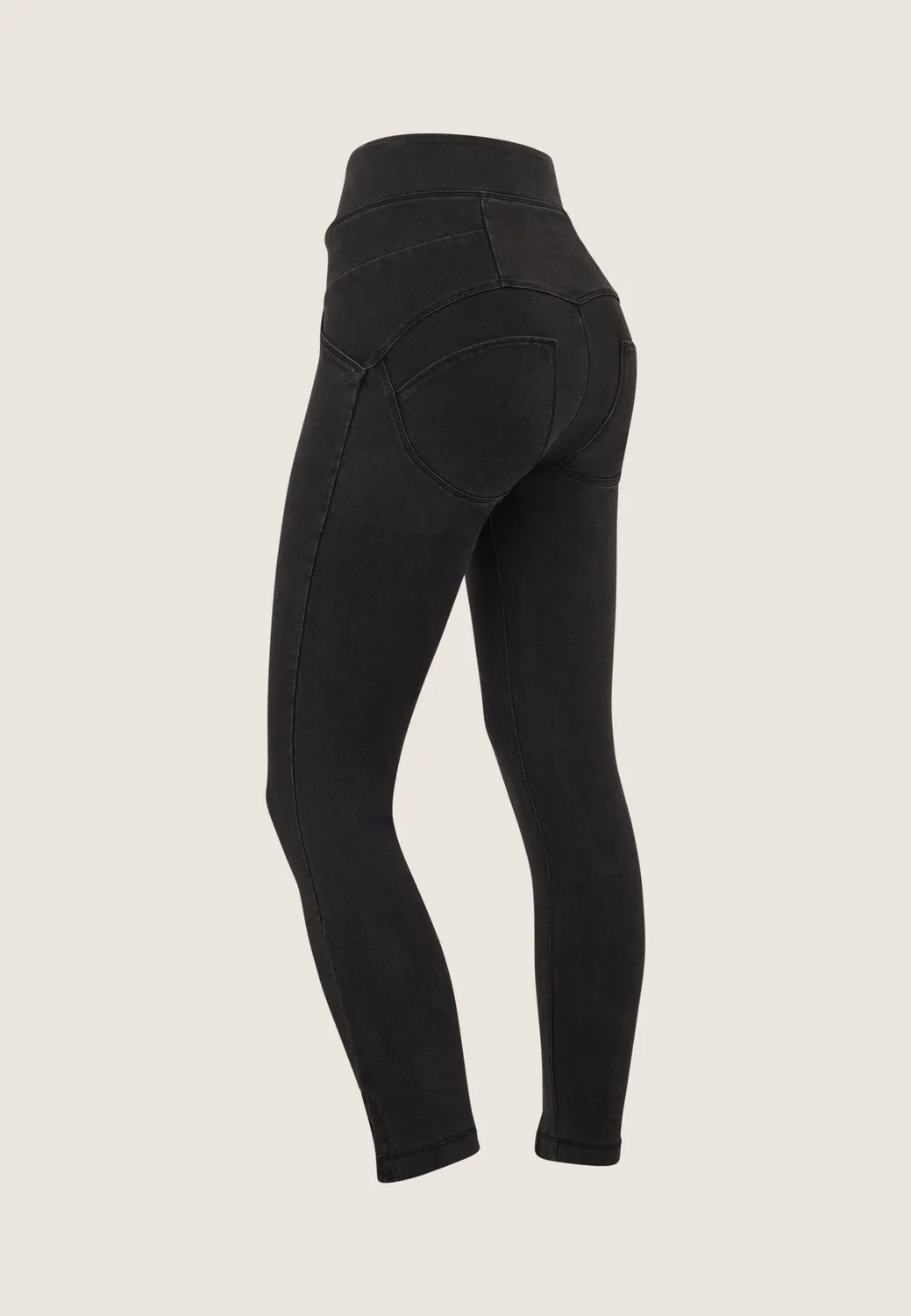 Freddy WR.UP Jeggings 7/8 Dark Jeans-Yellow Seam Push-up