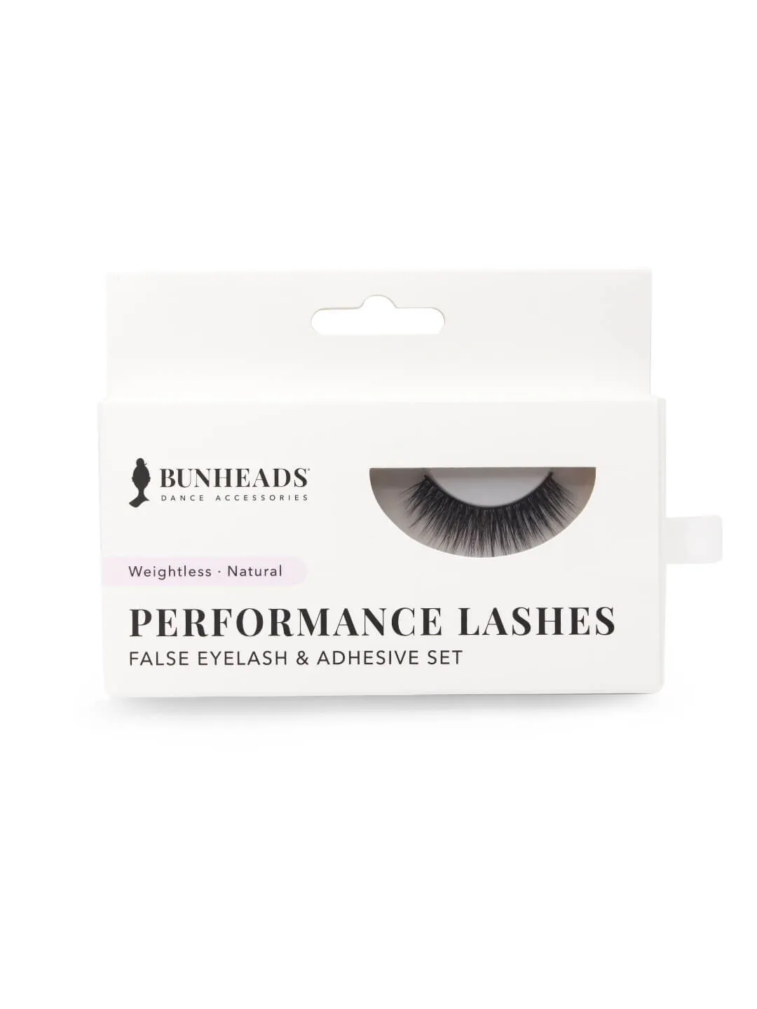 Capezio Bunheads BH1715 Wimpern Schwarz wiederverwendbar